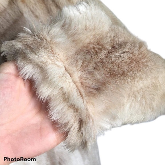 Jacques Saint Laurent Vintage Faux Fur Coat - Picture 5 of 8